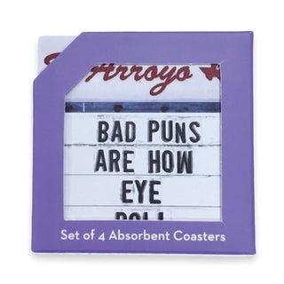 Coaster Set - Dad Jokes