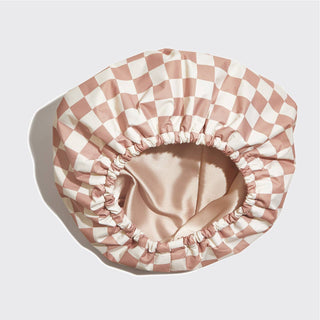 Satin Lined Flexi Shower Cap