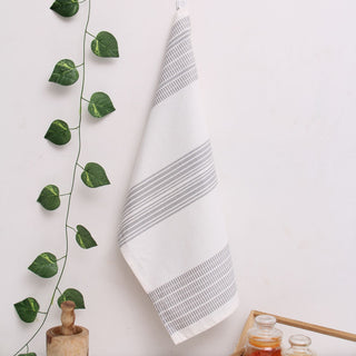 Float Striped Cotton Dobby Tea Towel