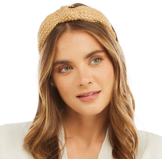 Natural Straw Headband