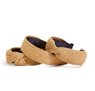 Natural Straw Headband