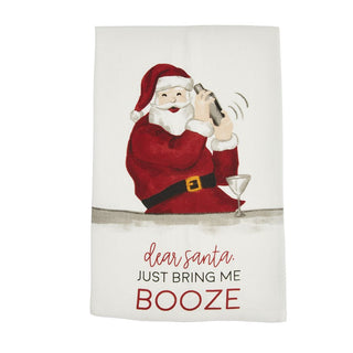 Drinking Christmas Tea Towel