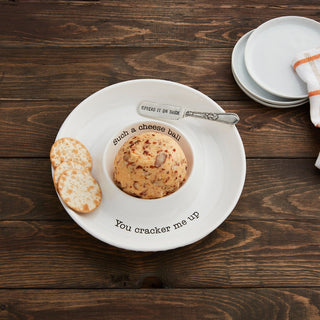 Cheese Ball Serving Dish Set