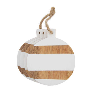 Wood Coaster Set
