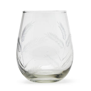 Fern Stemless Wine Glass