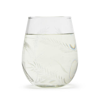 Fern Stemless Wine Glass