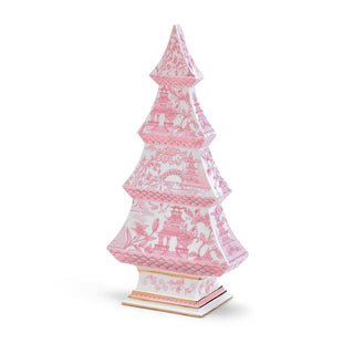 Chinoiserie Pastel Pink Tree
