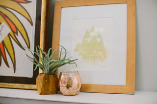 Sweet Grace Small Mercury Glass Candle