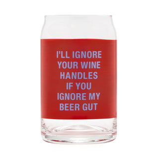 Beer Gut Beer Can Glass
