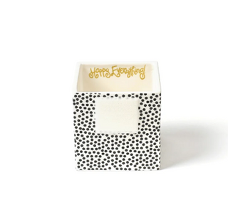Black Small Dot Small Mini Nesting Cube