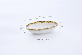 Salerno Long Condiment Bowl