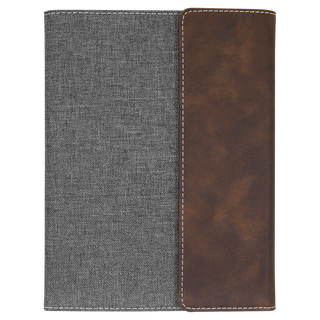 Leatherette/Gray Canvas Portfolio