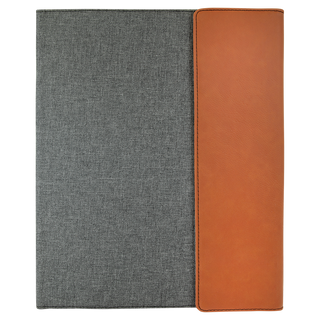 Leatherette/Gray Canvas Portfolio
