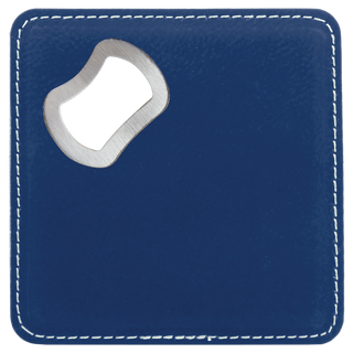 Leatherette Coaster/Bottle Opener