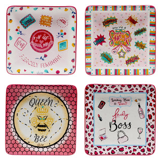 Lady Boss Canape Plate