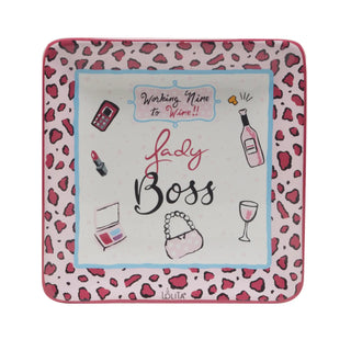 Lady Boss Canape Plate