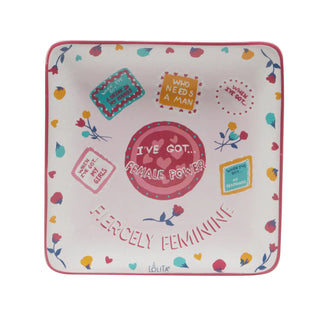 Lady Boss Canape Plate