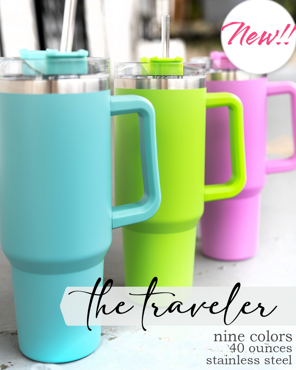 The Traveler Lilac Matte Stainless Steel Tumbler