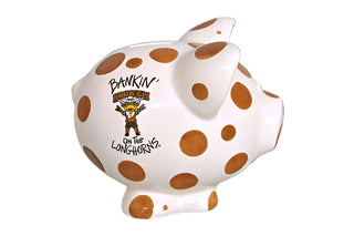 Collegiate Piggy Bank - Texas Longhorns