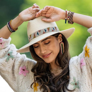 Desert Angles Seed Bead Hat Band