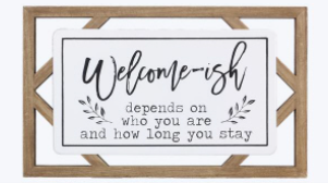 Welcome Wall Signs