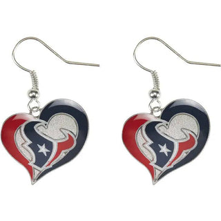 Texans Football Earrings