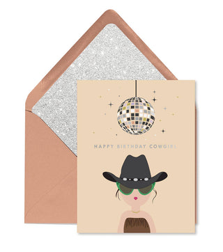 Cowgirl Birthday Greeting Card