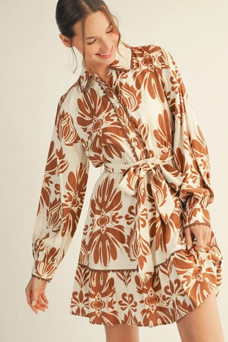 Boho Floral Dress