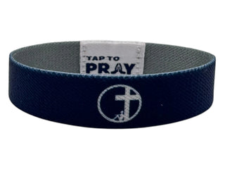Tap to Pray - Navy & Grey