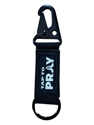Tap to Pray - Tactical Carabiner Keychain
