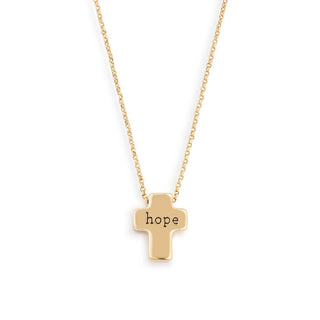 Artful Cross Hope Necklace & Bracelet