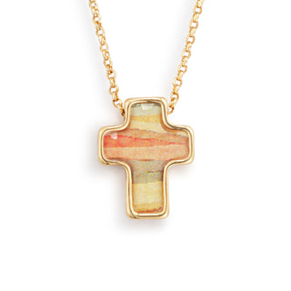 Artful Cross Love Necklace & Bracelet