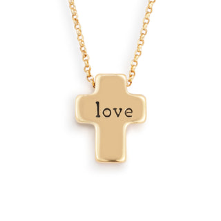 Artful Cross Love Necklace & Bracelet