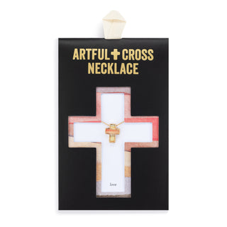 Artful Cross Love Necklace & Bracelet