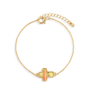 Artful Cross Love Necklace & Bracelet