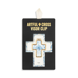 Artful Cross Visor Clip