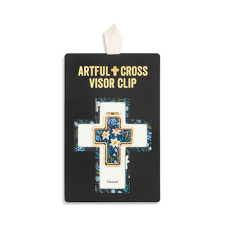 Artful Cross Visor Clip