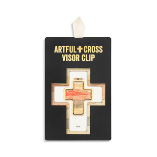 Artful Cross Visor Clip