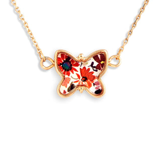 Artful Butterfly Necklace