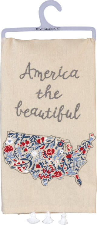 America The Beautiful Kitchen Towel