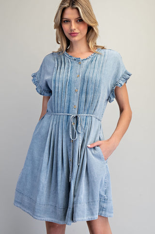 Chambray Dress