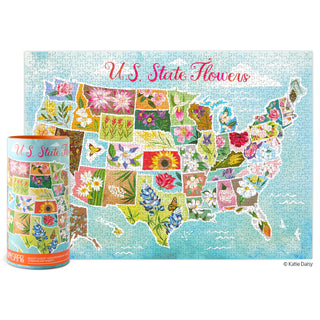 US State Flowers Puzzle