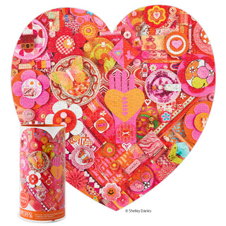 Heart Collage Puzzle