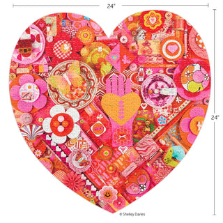 Heart Collage Puzzle