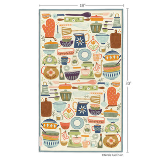 Vintage Kitchen Microfiber Towel