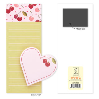 Cherry Hearts Magnetic Pad Set