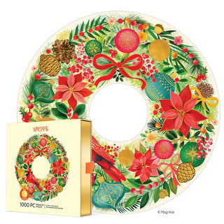Holiday Wreath Puzzle