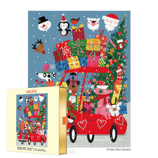 Festive Fun Car Puzzle