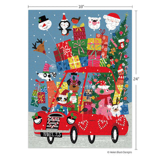 Festive Fun Car Puzzle