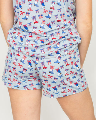 Boots n' Bows Sleep Shorts